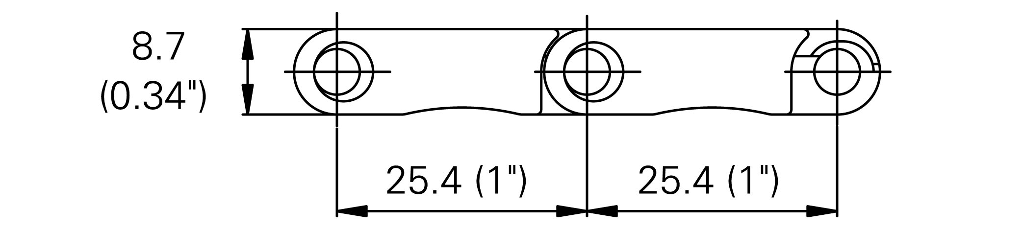 Imagen 2 de M2470 Flat Top 1"