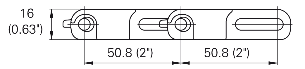 Imagen 4 de M5290 Radius Flush Grid 2"