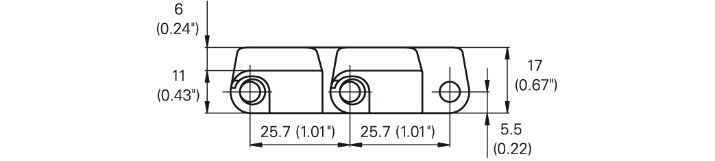 Imagen 4 de M2586 Raised Rib 1"